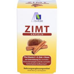 ZIMT KAPSELN 500 mg+Vitamin C+E 120 St. (80 g)
