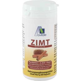 ZIMT KAPSELN 500 mg+Vitamin C+E 60 St. (40 g)