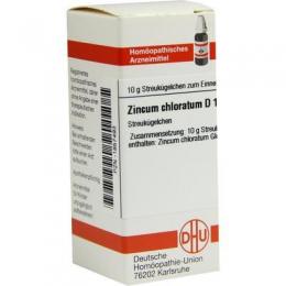 ZINCUM CHLORATUM D 12 Globuli 10 g