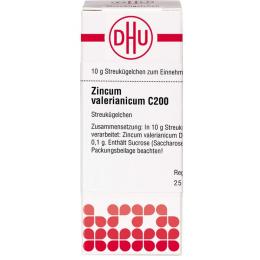 ZINCUM VALERIANICUM C 200 Globuli 10 g