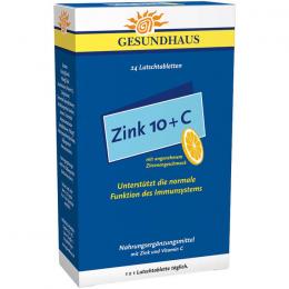 ZINK 10+C Lutschtabletten 24 St.