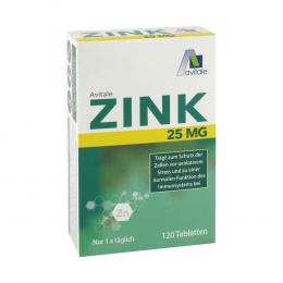 ZINK 25 mg Tabletten 120 St Tabletten