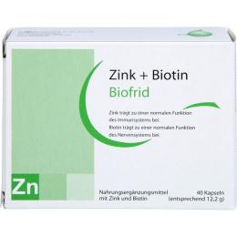 ZINK+BIOTIN Kapseln 40 St.