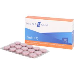 ZINK+C MensSana Lutschtabletten 30 St. (45 g)