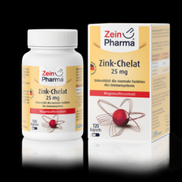 ZINK CHELAT 25 mg in magensaftresist.veg.Kaps. 120 St