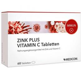 ZINK PLUS Vitamin C Tabletten 60 St.