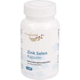 ZINK SELEN Kapseln 15 mg/100 µg 100 St. (33,5 g)