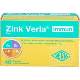 ZINK VERLA immun Caps 40 St. (18 g)