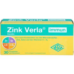 ZINK VERLA immun Kautabs 30 St. (72 g)