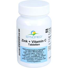 ZINK+VITAMIN C Tabletten Synomed 50 St. (24 g)