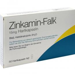 ZINKAMIN Falk 15 mg Hartkapseln 50 St Hartkapseln