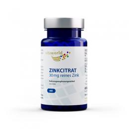 ZINKCITRAT 30 mg Kapseln 60 St