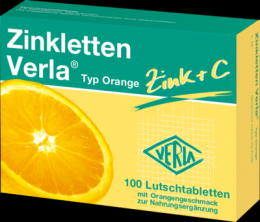ZINKLETTEN Verla Orange Lutschtabletten 49 g