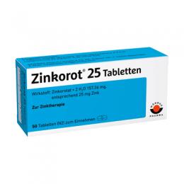 ZINKOROT 25 Tabletten 50 St