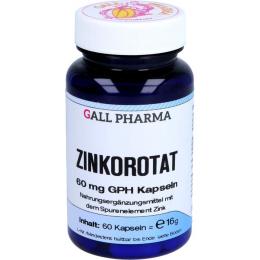 ZINKOROTAT 60 mg GPH Kapseln 60 St. (16 g)