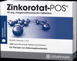 ZINKOROTAT POS magensaftresistente Tabletten 100 St