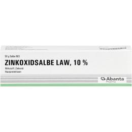 ZINKOXIDSALBE LAW 10% 50 g