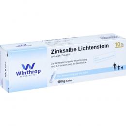 ZINKSALBE LICHTENSTEIN 100 g Salbe