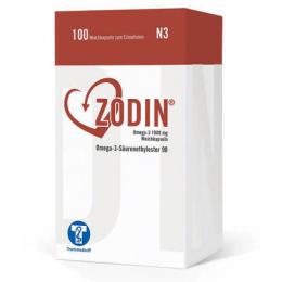 ZODIN Omega-3 1.000 mg Weichkapseln 100 St