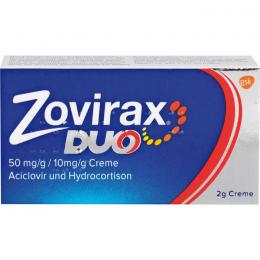 ZOVIRAX Duo 50 mg/g / 10 mg/g Creme 2 g