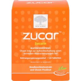 ZUCAR Zuccarin Tabletten 120 St. (108,4 g)