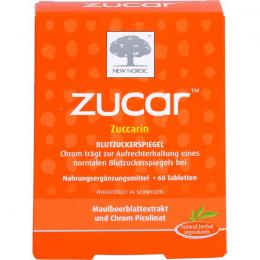 ZUCAR Zuccarin Tabletten 60 St.