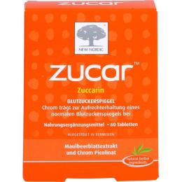 ZUCAR Zuccarin Tabletten 60 St. (54,2 g)