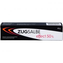 ZUGSALBE effect 50% Salbe 40 g