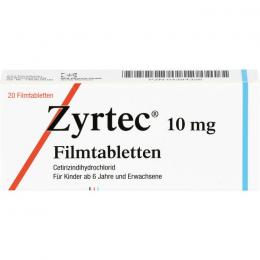 ZYRTEC Filmtabletten 20 St.